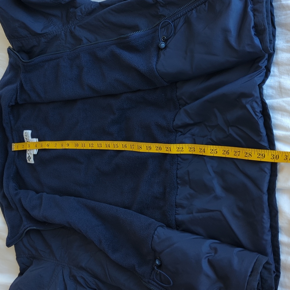 Vintage 90s/Y2K Columbia HooDoo Interchange Jacket - Orange & Navy - Picture 14 of 16